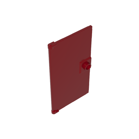 Gobricks,Door 1 x 4 x 6 Smooth with Square Handle Plinth,60616a,60616,60616b,35290,35291