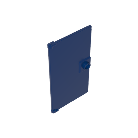 Gobricks,Door 1 x 4 x 6 Smooth with Square Handle Plinth,60616a,60616,60616b,35290,35291