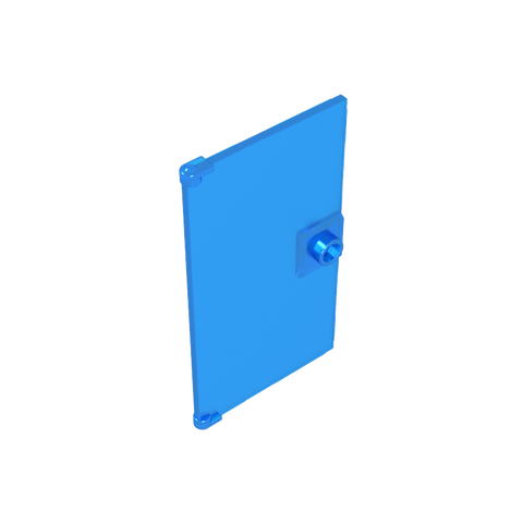 Gobricks,Door 1 x 4 x 6 Smooth with Square Handle Plinth,60616a,60616,60616b,35290,35291