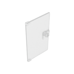 Gobricks,Door 1 x 4 x 6 Smooth with Square Handle Plinth,60616a,60616,60616b,35290,35291