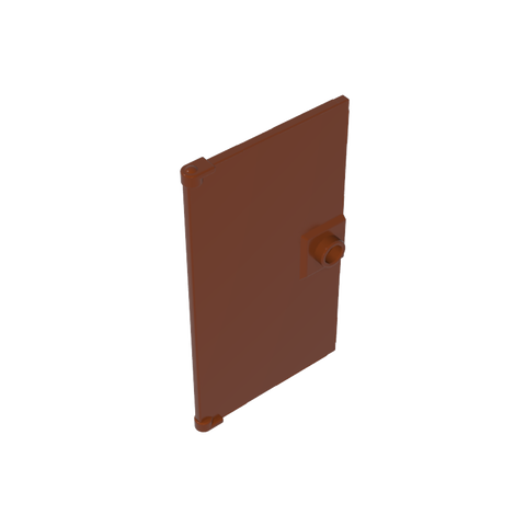 Gobricks,Door 1 x 4 x 6 Smooth with Square Handle Plinth,60616a,60616,60616b,35290,35291