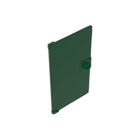 Gobricks,Door 1 x 4 x 6 Smooth with Square Handle Plinth,60616a,60616,60616b,35290,35291