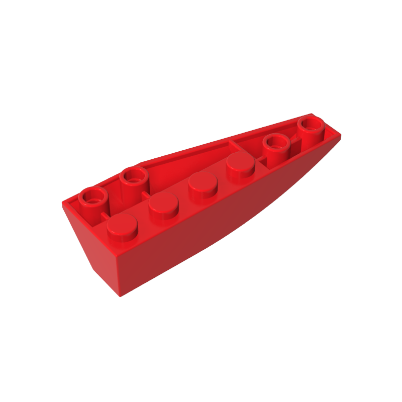 Gobricks,Wedge Curved Inverted 6 x 2 Left,41765