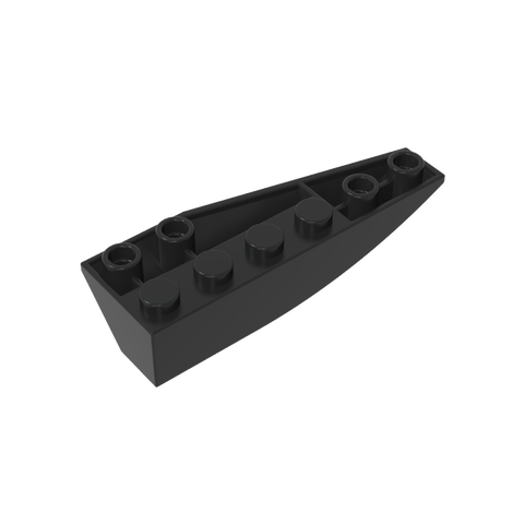 Gobricks,Wedge Curved Inverted 6 x 2 Left,41765