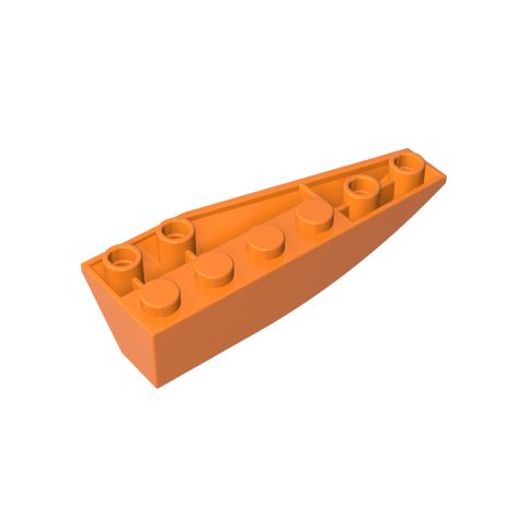 Gobricks,Wedge Curved Inverted 6 x 2 Left,41765