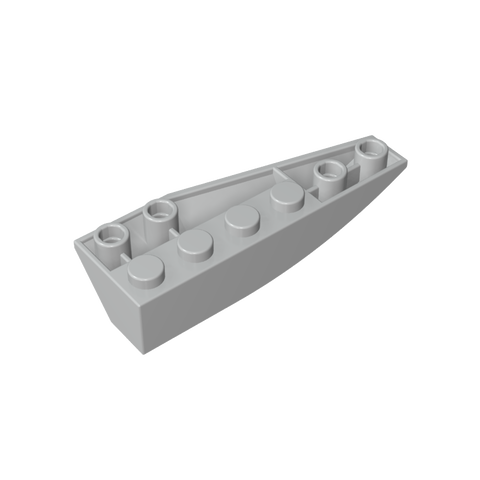 Gobricks,Wedge Curved Inverted 6 x 2 Left,41765