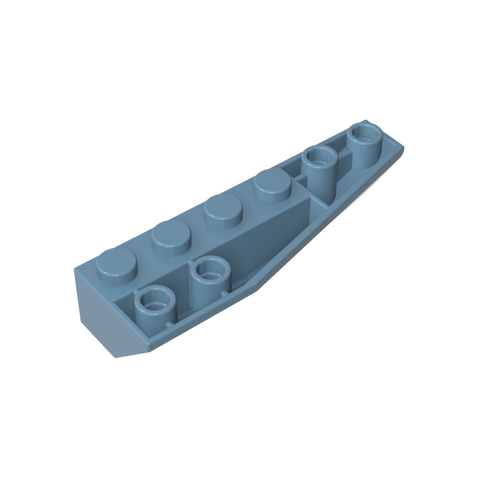 Gobricks,Wedge Curved Inverted 6 x 2 Right,41764