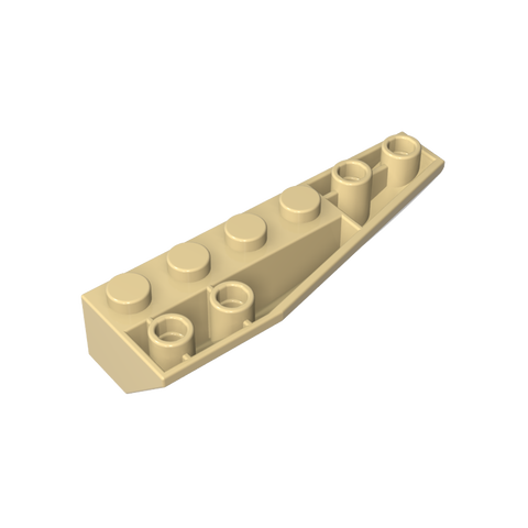 Gobricks,Wedge Curved Inverted 6 x 2 Right,41764