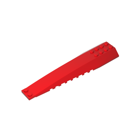 Gobricks,Wedge Curved 16 x 4 Triple,45301