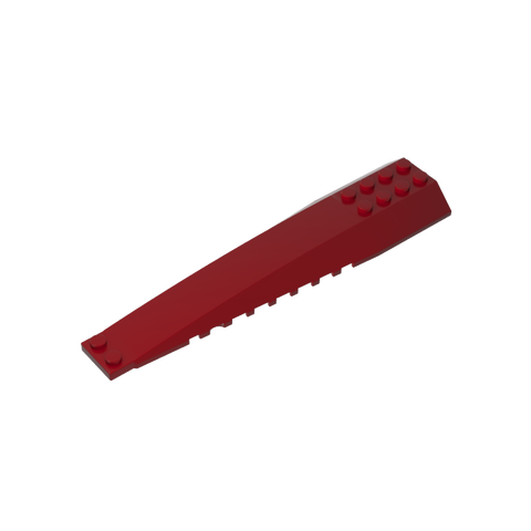Gobricks,Wedge Curved 16 x 4 Triple,45301