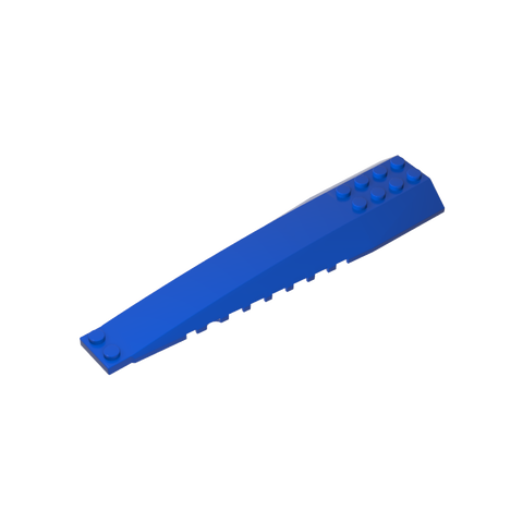 Gobricks,Wedge Curved 16 x 4 Triple,45301