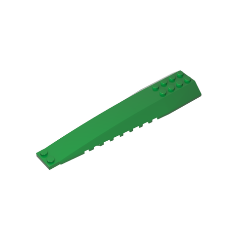 Gobricks,Wedge Curved 16 x 4 Triple,45301