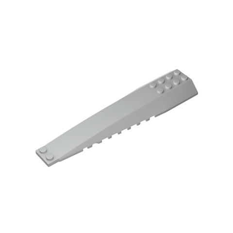 Gobricks,Wedge Curved 16 x 4 Triple,45301