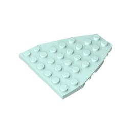 Gobricks,Boat Bow Plate 7 x 6 with Stud Notches,50303,2625
