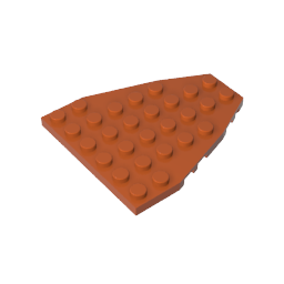 Gobricks,Boat Bow Plate 7 x 6 with Stud Notches,50303,2625