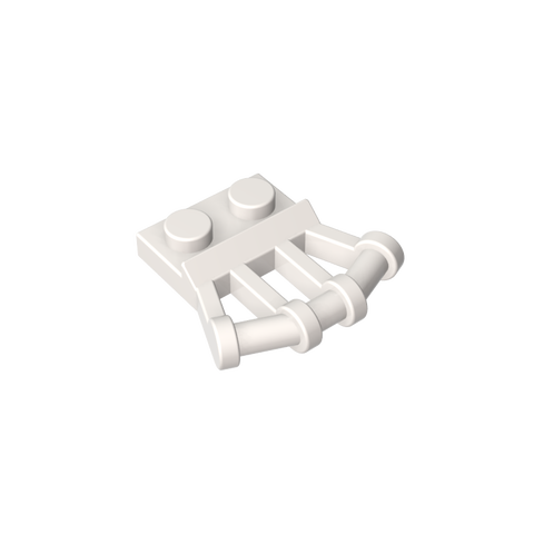 Gobricks,Plate Special 1 x 2 with Angled Handles on Side,92692