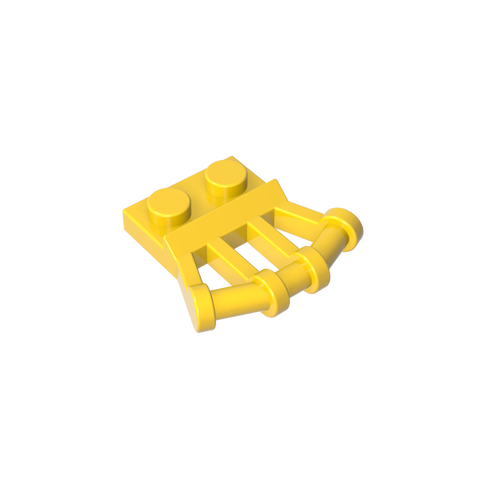 Gobricks,Plate Special 1 x 2 with Angled Handles on Side,92692