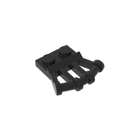 Gobricks,Plate Special 1 x 2 with Angled Handles on Side,92692