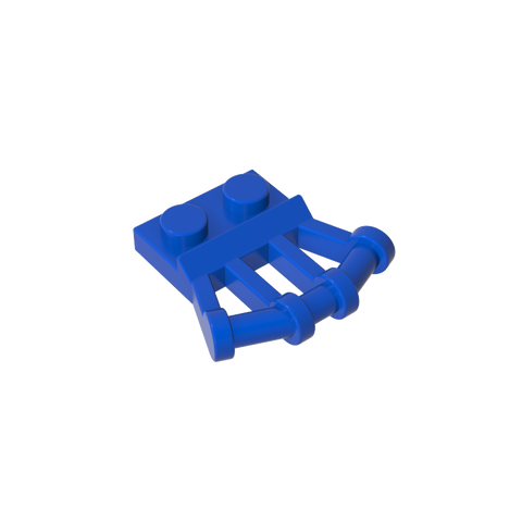 Gobricks,Plate Special 1 x 2 with Angled Handles on Side,92692