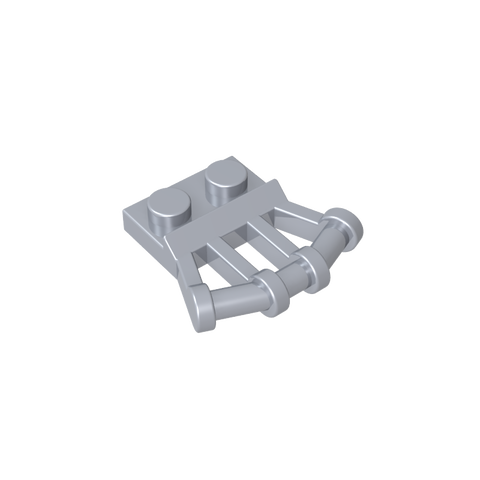 Gobricks,Plate Special 1 x 2 with Angled Handles on Side,92692