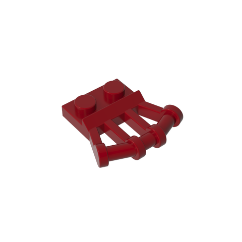 Gobricks,Plate Special 1 x 2 with Angled Handles on Side,92692