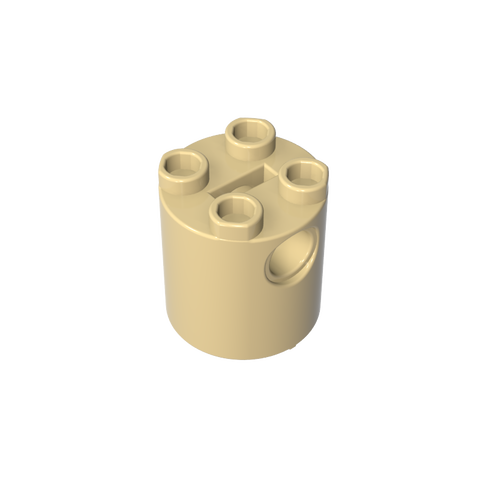 Gobricks,Brick Round 2 x 2 x 2 Robot Body - without Bottom Axle Holder,30361,30361a,30361d,30361b,30361c