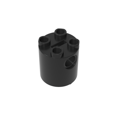 Gobricks,Brick Round 2 x 2 x 2 Robot Body - without Bottom Axle Holder,30361,30361a,30361d,30361b,30361c