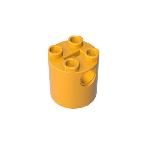 Gobricks,Brick Round 2 x 2 x 2 Robot Body - without Bottom Axle Holder,30361,30361a,30361d,30361b,30361c