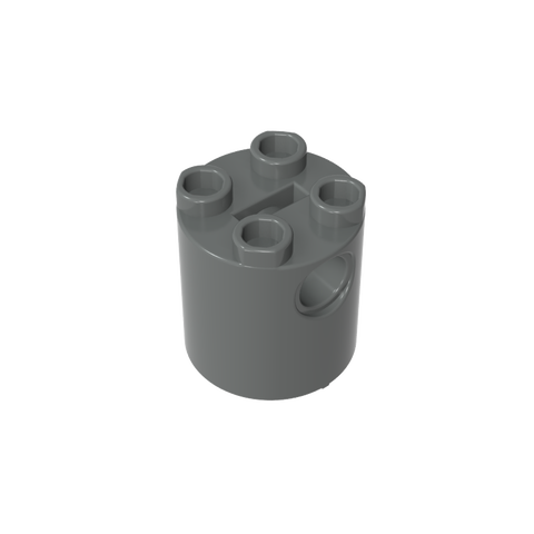 Gobricks,Brick Round 2 x 2 x 2 Robot Body - without Bottom Axle Holder,30361,30361a,30361d,30361b,30361c