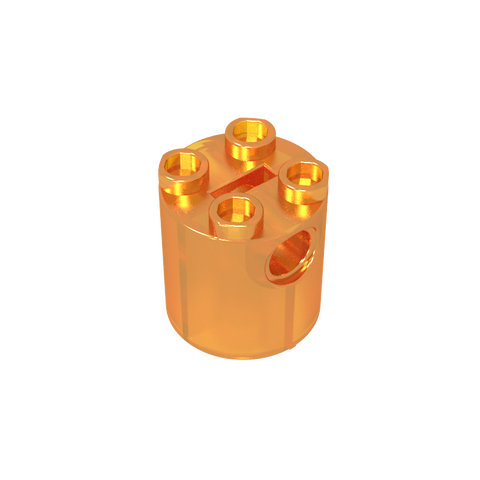 Gobricks,Brick Round 2 x 2 x 2 Robot Body - without Bottom Axle Holder,30361,30361a,30361d,30361b,30361c