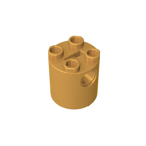 Gobricks,Brick Round 2 x 2 x 2 Robot Body - without Bottom Axle Holder,30361,30361a,30361d,30361b,30361c