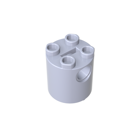 Gobricks,Brick Round 2 x 2 x 2 Robot Body - without Bottom Axle Holder,30361,30361a,30361d,30361b,30361c
