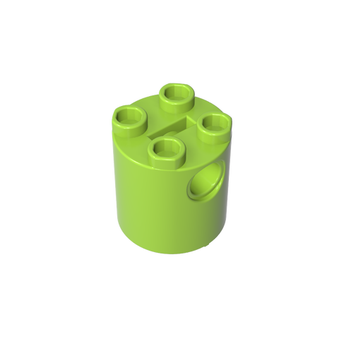 Gobricks,Brick Round 2 x 2 x 2 Robot Body - without Bottom Axle Holder,30361,30361a,30361d,30361b,30361c