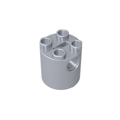 Gobricks,Brick Round 2 x 2 x 2 Robot Body - without Bottom Axle Holder,30361,30361a,30361d,30361b,30361c