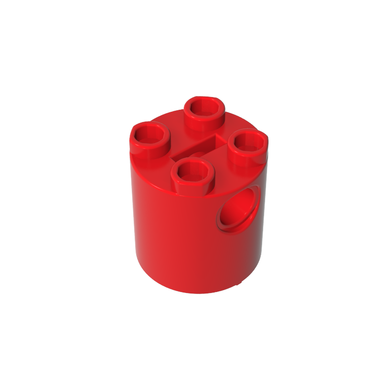 Gobricks,Brick Round 2 x 2 x 2 Robot Body - without Bottom Axle Holder,30361,30361a,30361d,30361b,30361c