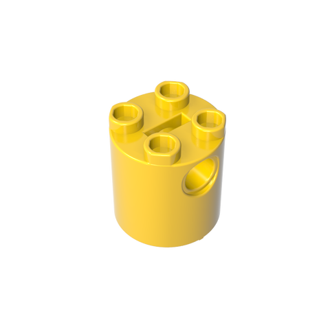 Gobricks,Brick Round 2 x 2 x 2 Robot Body - without Bottom Axle Holder,30361,30361a,30361d,30361b,30361c