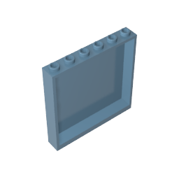 Gobricks,Panel 1 x 6 x 5,59349,35286,59350