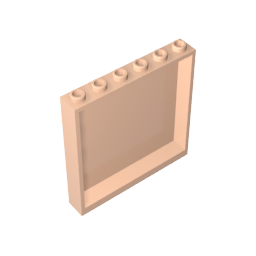 Gobricks,Panel 1 x 6 x 5,59349,35286,59350