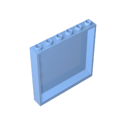 Gobricks,Panel 1 x 6 x 5,59349,35286,59350