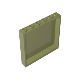 Gobricks,Panel 1 x 6 x 5,59349,35286,59350