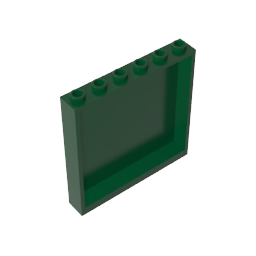 Gobricks,Panel 1 x 6 x 5,59349,35286,59350