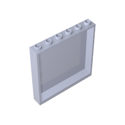 Gobricks,Panel 1 x 6 x 5,59349,35286,59350