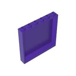 Gobricks,Panel 1 x 6 x 5,59349,35286,59350