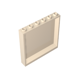 Gobricks,Panel 1 x 6 x 5,59349,35286,59350