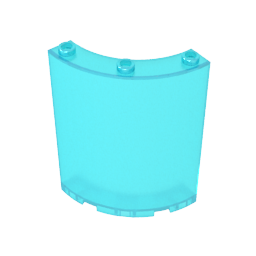 Gobricks,Panel 4 x 4 x 6 Quarter Cylinder,30562,46361,35276