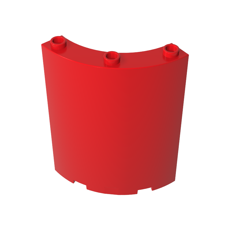 Gobricks,Panel 4 x 4 x 6 Quarter Cylinder,30562,46361,35276