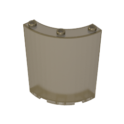 Gobricks,Panel 4 x 4 x 6 Quarter Cylinder,30562,46361,35276