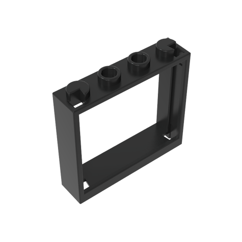 Gobricks,Window 1 x 4 x 3 without Shutter Tabs,60594