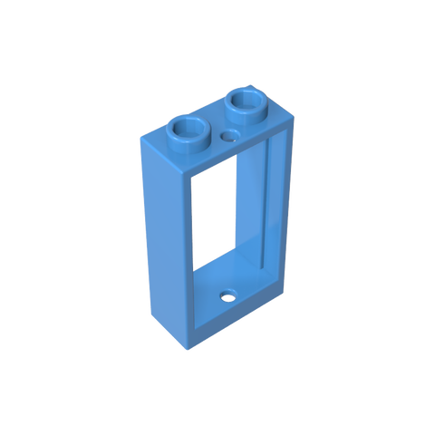 Gobricks,Window 1 x 2 x 3 Flat Front,60593