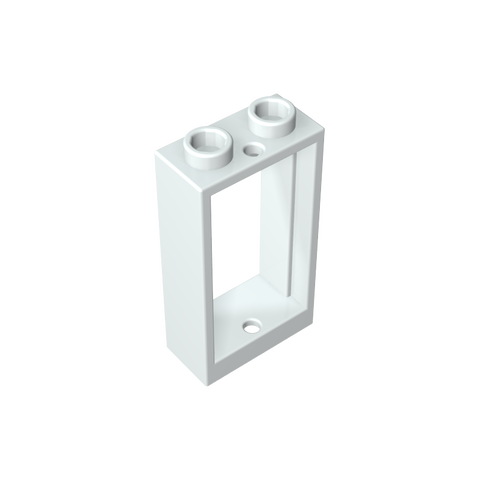 Gobricks,Window 1 x 2 x 3 Flat Front,60593